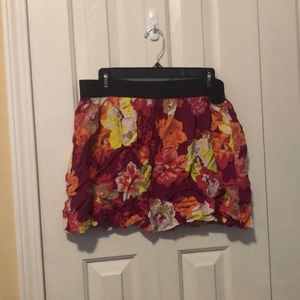 Floral Patterned Skirt